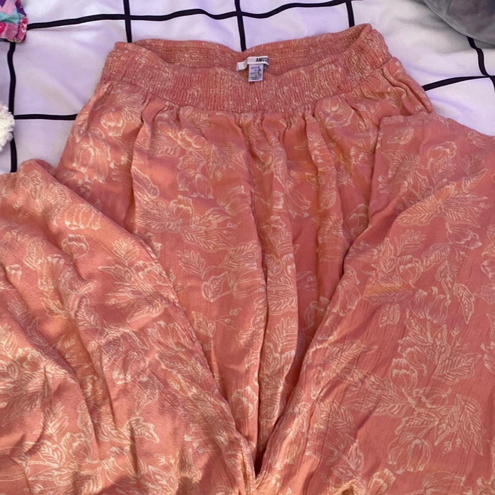Amuse society cute flowy pants